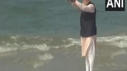 India News | Tamil Nadu: PM Modi Visits Ram Setu's Origin Point, Arichal Munai, Ahead of 'Pran Pratishtha'