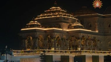 India News | Uttar Pradesh: 'Pran Pratishtha' Ceremony to Begin with 'Mangal Dhvani' on January 22