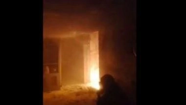 India News | Fire Breaks out in Apartment at UP's Ghaziabad; No Casualties Reported