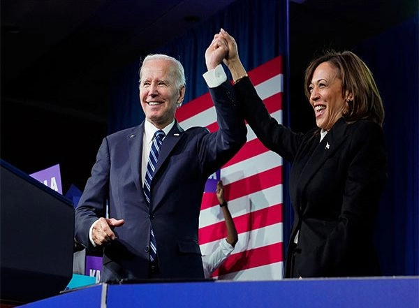 World News | US: Joe Biden, Kamala Harris to Rally on Abortion Rights as New Hampshire Primary Voting Starts