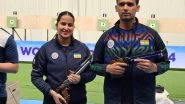 Sports News | Rhythm, Ujjwal Win Mixed Team Pistol Gold