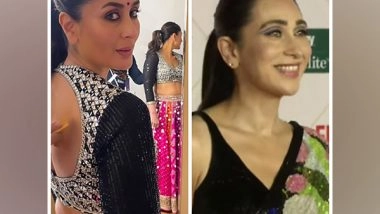 Entertainment News | Sisters Kareena, Karisma Offer a Sneak Peek at Their Filmfare Awards Look