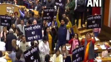 India News | Delhi MCD Proceedings Suspended as BJP Demands Formation of Standing Committee