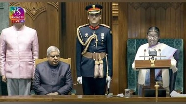 Business News | India Grew Fastest Among Major Economies in 2023: President Murmu Tells Parliament