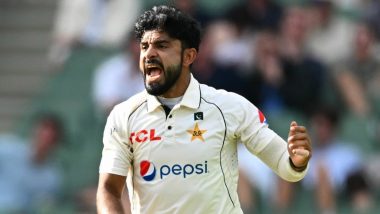 Aamer Jamal Picks Five-Wicket Haul, His Second in Test Career; Achieves Feat During AUS vs PAK 3rd Test 2023–24 Day 3 (Watch Video)