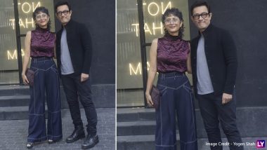 Laapataa Ladies: Aamir Khan Joins Ex-Wife Kiran Rao For Promotion of Their Upcoming Film (Watch Video)