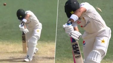 Mitchell Starc’s Spectacular Delivery Sends Abdullah Shafique Packing During AUS vs PAK 3rd Test 2023–24 Day 3 (Watch Video)