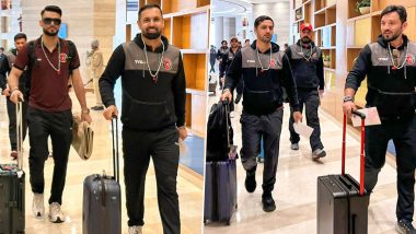 Afghanistan Cricket Team Lands in Mohali, Gears Up for Thrilling Three-Match T20I Series Against India