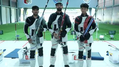 Akhil Sheoran Wins Gold Medal, Aishwary Pratap Clinches Silver for India in 50m Rifle 3P Event at Asian Olympic Qualifiers 2024