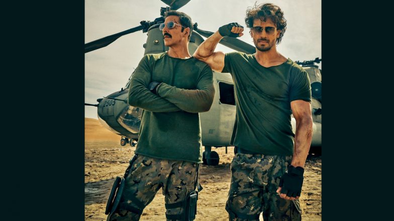 Bade Miyan Chote Miyan: Akshay Kumar and Tiger Shroff Look Rough and Tough in This New Still From Ali Abbas Zafar’s Action Thriller (View Pic)