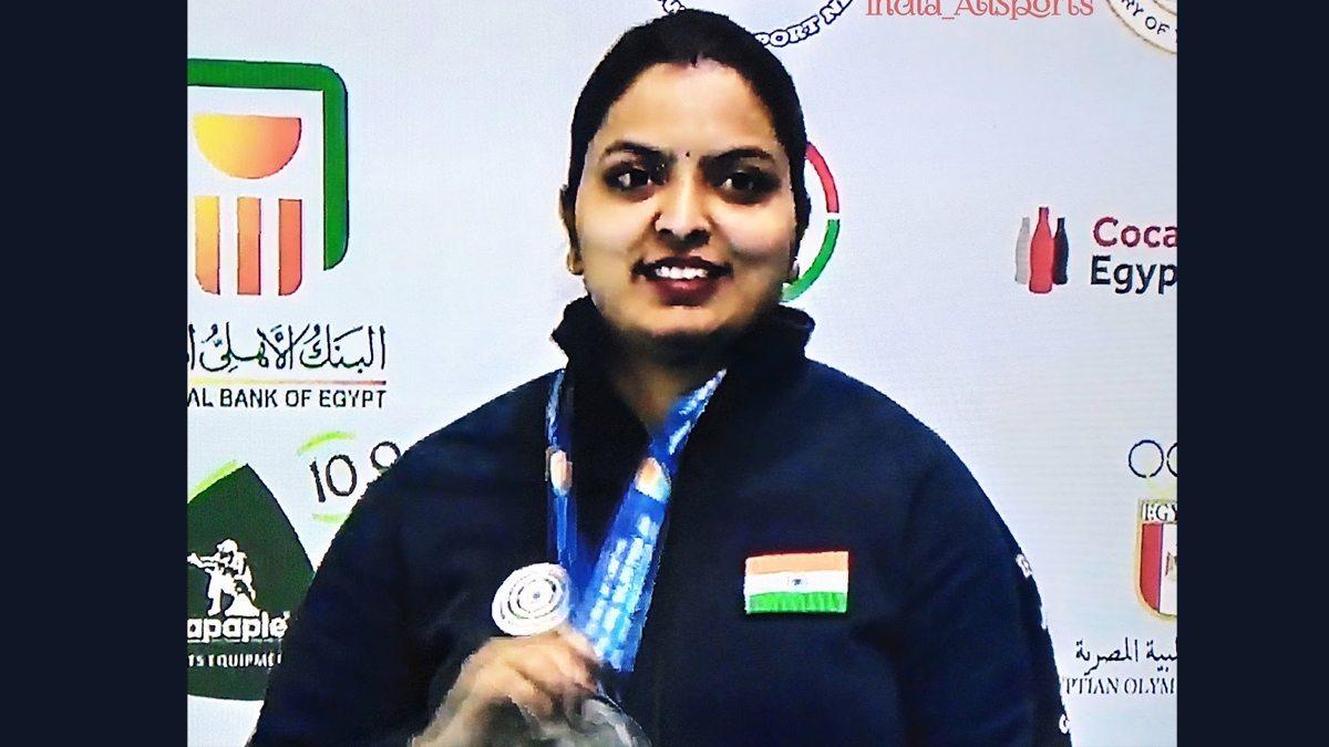 Agency News ISSF World Cup 2024 Anuradha Devi Wins Silver Medal