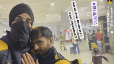 Ranji Trophy 2024: Arshdeep Singh and Mandeep Singh’s ‘Orry Pose’ Picture Goes Viral
