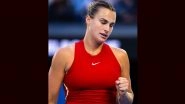 Aryna Sabalenka vs Quiwen Zheng, Australian Open 2024 Free Live Streaming Online: How To Watch Live TV Telecast of Aus Open Women&rsquo;s Singles Final Tennis Match?