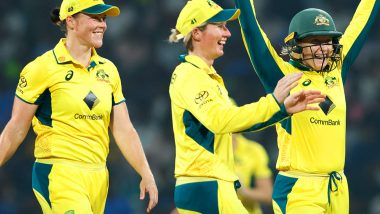 IND-W vs AUS-W 2nd T20I 2023-24: Georgia Wareham, Kim Garth and Annabel Sutherland Take Two Wickets Each as Australia Restrict India to 130/8