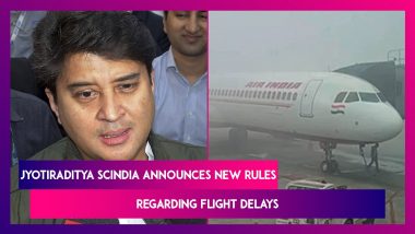 Aviation Minister Jyotiraditya Scindia Announces New Rules Regarding Flight Delays, Says There Will Be ‘War Rooms At Airports’