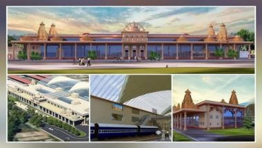 Ayodhya Dham Junction Railway Station: Take a Tour of the Newly Constructed Railway Station With Modern Facilities (Watch Video)