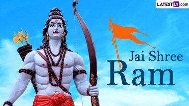 Ayodhya Ram Mandir Inauguration Wishes, Jai Shree Ram Images and HD Wallpapers: Lord Rama Photos, WhatsApp Messages and Facebook Status To Send to Family and Friends Celebrating Pran Pratishtha Ceremony