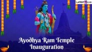 Netizens Celebrate Ram Mandir Pran Pratishtha Ceremony Preparations in Ayodhya! Check Out Posts, Pics & Videos Online Capturing the Excitement Leading Up to the Event