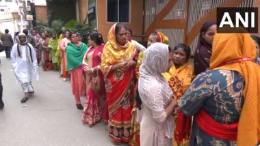 Bangladesh General Election 2024: Country Registers 27.15% Voter Turnout Till 3:00 PM Amid Boycott by Main Opposition BNP