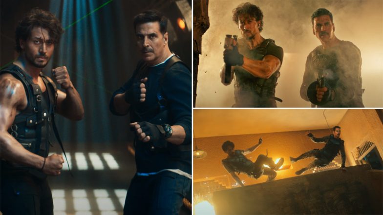 Bade Miyan Chote Miyan Teaser: Akshay Kumar and Tiger Shroff's 'Hindustan' to Face Masked Prithviraj Sukumaran in Ali Abbas Zafar's BOMB-astic Thriller (Watch Video)