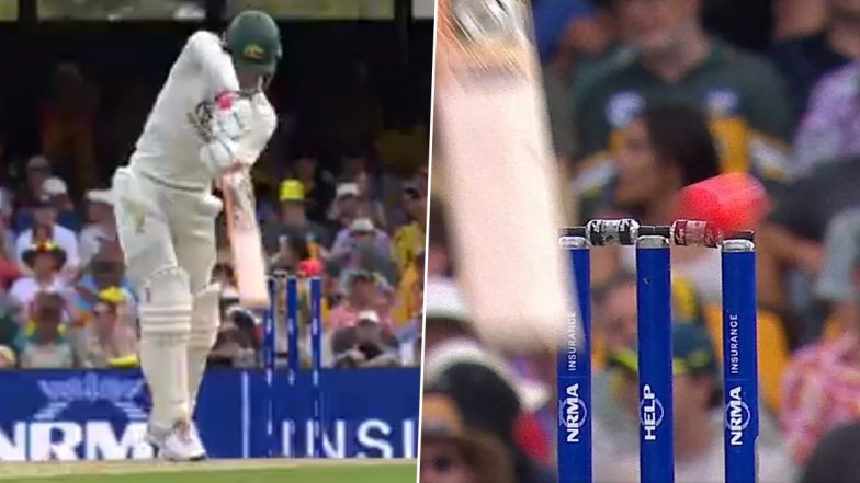 Bizarre! Alex Carey Survives Despite Ball Hitting Bail During AUS vs WI 2nd Test 2024, Video Goes Viral