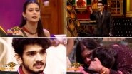 Bigg Boss 17 Promo: Abhishek Kumar&rsquo;s Mom Enters BB House; Karan Johar Lashes Out on Isha Malviya Over Munawar Faruqui and Ayesha Khan&rsquo;s Matter (Watch Video)