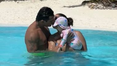 Bipasha Basu Turns 45! Actress Shares 'Perfect Birthday' Pic With Husband Karan Singh Grover and Daughter Devi in Maldives (View Post)