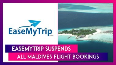 #ChaloLakshadweep: EaseMyTrip Suspends All Maldives Flight Bookings Amid Row Over Remarks Against India & PM Narendra Modi