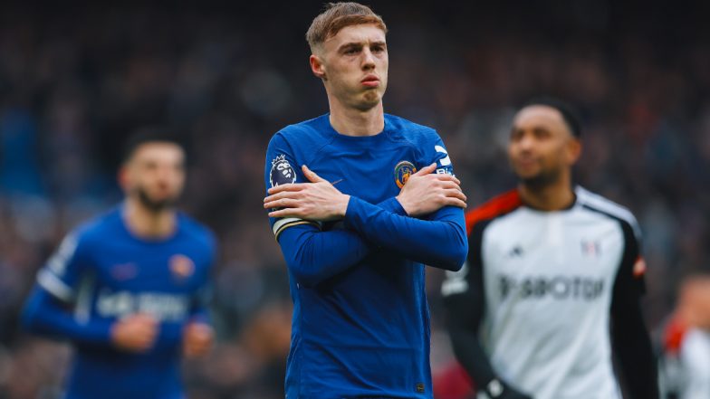 Chelsea 1–0 Fulham, Premier League 2023–24: Cole Palmer’s Penalty Helps Blues Extend Winning Streak (Watch Goal Video Highlights)