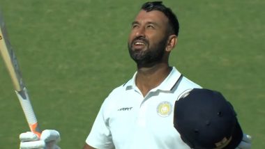 Cheteshwar Pujara Smashes Double Century, Helps Saurashtra Extend Lead to 306 Runs Against Jharkhand in Ranji Trophy 2023–24
