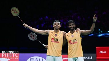 Satwiksairaj Rankireddy and Chirag Shetty Qualify for Thailand Open 2024 Quarterfinal, Beats Low Ranked Chinese Pair 21–16, 21–11