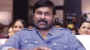 Chiranjeevi Thanks Fans After Getting Honoured With Padma Vibhushan, Says 'I Owe My Life and This Moment to You' (Watch Video)