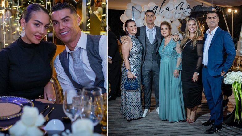 'What a Special Night...' Cristiano Ronaldo Enjoys New Year Celebrations With Family, Al-Nassr Star Shares Pics on Instagram