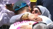 Usman Khawaja&rsquo;s Mother Fozia Tariq Hugs &lsquo;Devil&rsquo; David Warner After Australian Opener&rsquo;s Retirement from Test Cricket (See Pic)