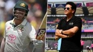 &lsquo;From Being an Explosive T20 Batter to&hellip;&rsquo; Sachin Tendulkar Lauds David Warner As Australia&rsquo;s Star Batsman Retires From Test Cricket After AUS vs PAK 3rd Test 2023-24