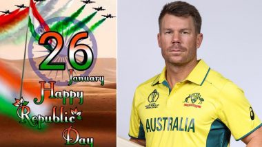 David Warner Extends Greetings to India on Occasion of Republic Day 2024 (See Instagram Post)