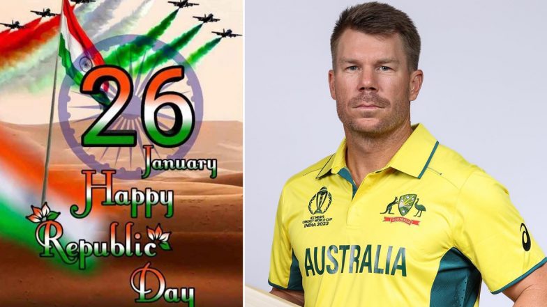 David Warner Extends Greetings to India on Occasion of Republic Day 2024 (See Instagram Post)