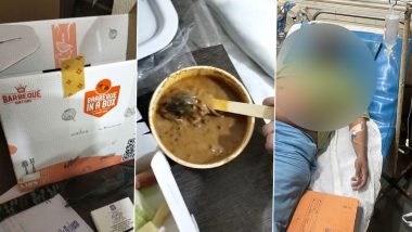 Dead Rat and Roaches Found in Mumbai Barbeque Nation's Dal Makhani Veg Meal, UP Man Narrates His Ordeal After Suffering From Food Poisoning (View Viral Pics)