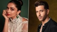 Deepika Padukone Birthday: Hrithik Roshan Gushes Over His &lsquo;Fighter' Co-Star, Pens Heartfelt Note for the Actress (See Post)