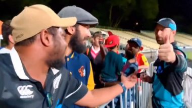 ‘Nice Video Machan…Whistle Podu’ Devon Conway Comments As CSK Fan Tries To Click Him on Sidelines of NZ vs PAK T20I Series, Video Goes Viral