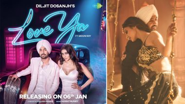 ‘Love Ya’ Music Video: Diljit Dosanjh Launches New Track With Mouni Roy on His Birthday – WATCH