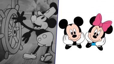 Mickey Mouse and Minnie's Original Versions From Disney's Steamboat Willie Enter Public Domain - Here's What It Means!