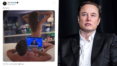 Elon Musk Shares NSFW Picture: Tesla Chief Shares Obscene Post Featuring Javier Milei's WEF Speech