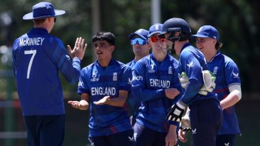 England vs Zimbabwe Free Live Streaming Online ICC Under-19 Cricket World Cup 2024: How To Watch Free Live Telecast of ENG U19 vs ZIM U19 Super Six CWC Match on TV?