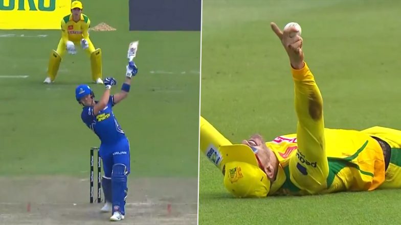 Sensational! Faf du Plessis Takes Stunning Diving Catch to Dismiss Dewald Brevis During JSK vs MICT SA20 2024 Match (Watch Video)