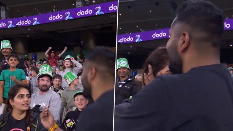 Fan Proposes to Girlfriend at MCG During Melbourne Renegades vs Melbourne Stars BBL 2023–24 Match, Video Goes Viral