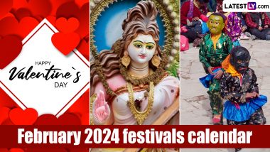 February 2024 Holidays Calendar: From Basant Panchami and Valentine's Day; Complete List of Important Dates in This Month