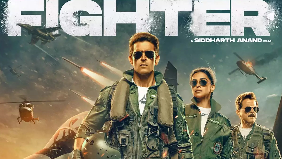 Bollywood Star Hero Hrithik Roshan Fighter Movie Trailer Released