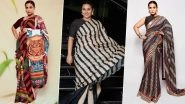 Vidya Balan Birthday Special: Captivating Saree Looks of the Actress That Exude Elegance (View Pics)