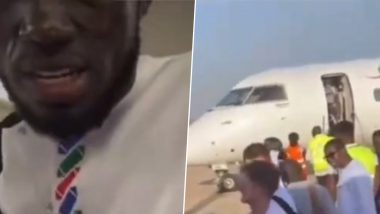 Emergency! Gambia Football Team Forced To Return Home Due to Low Oxygen Levels on Flight to Ivory Coast for AFCON 2023 (Watch Video)